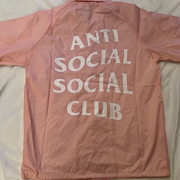 Anti Social Social Club ASSC Feel 4 U Coaches Jacket - Picture 4 of 8